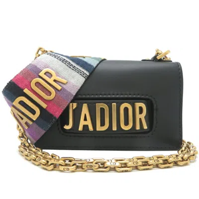 Pre-owned Dior Christian  Black Leather Shoulder Bag ()
