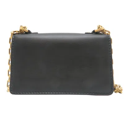 Pre-owned Dior Christian  Black Leather Shoulder Bag ()