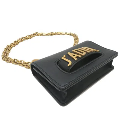 Pre-owned Dior Christian  Black Leather Shoulder Bag ()