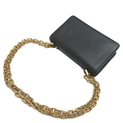 Pre-owned Dior Christian  Black Leather Shoulder Bag ()