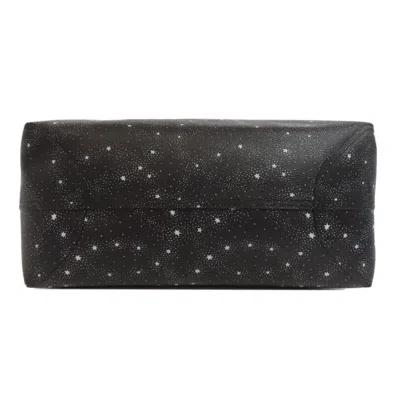 Pre-owned Coach Black Blue Pvc Tote Bag () In Multi