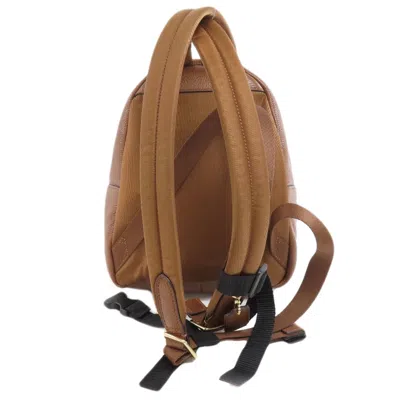Pre-owned Coach Brown Leather Backpack ()