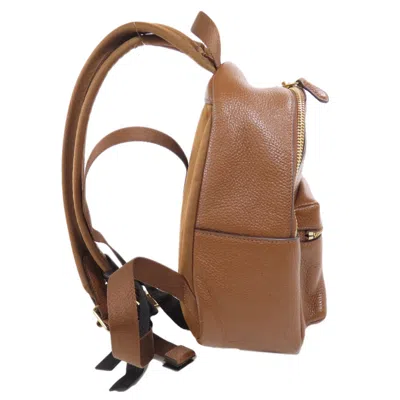 Pre-owned Coach Brown Leather Backpack ()
