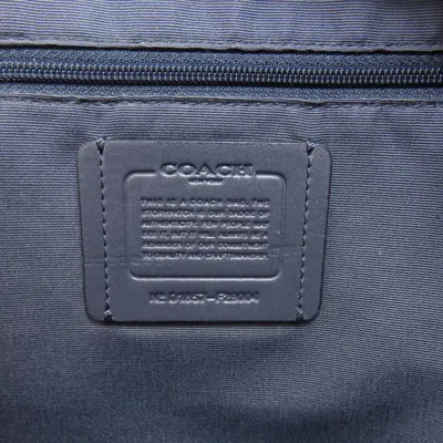 Pre-owned Coach Gray Leather Backpack ()