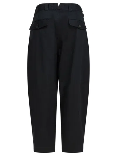Comme Des Garçons Homme Deux Trousers Black In Black