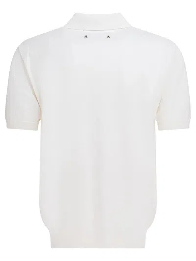 Altum Short-sleeve Polo Shirt In White