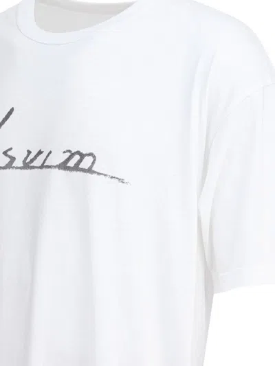 Visvim T-shirts Black In White