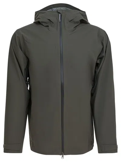 Houdini Sportswear Green Recycled Polyester Jacket In Brown