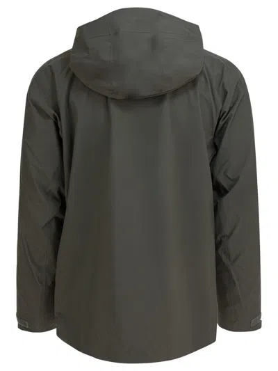 Houdini Sportswear Green Recycled Polyester Jacket In Brown