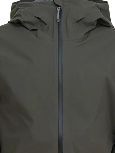 Houdini Sportswear Green Recycled Polyester Jacket In Brown