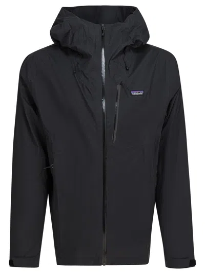 Patagonia Granite Crest Rain Jacket Jackets And Coats Black In Black