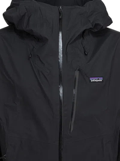 Patagonia Granite Crest Rain Jacket Jackets And Coats Black In Black