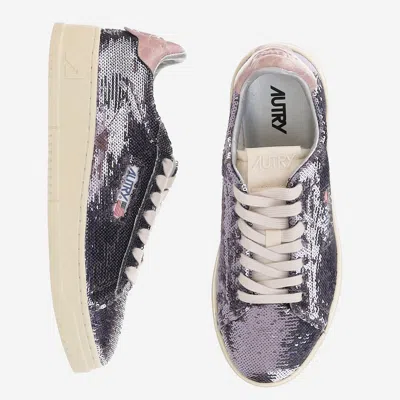 Autry Dallas Low Sparkling Sneakers In Multi