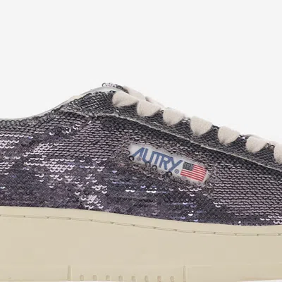 Autry Dallas Low Sparkling Sneakers In Multi