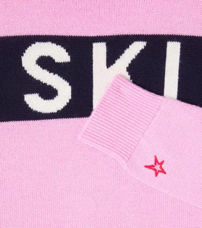 Perfect Moment Intarsia Wool Turtleneck Sweater In Multi