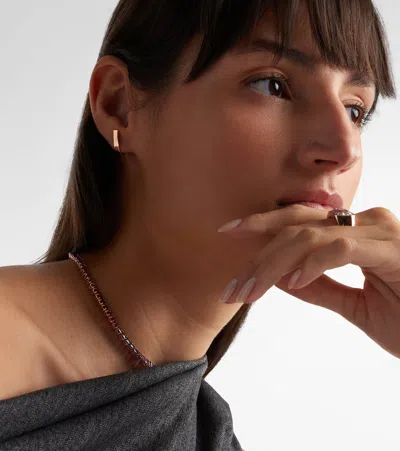 Repossi Berbere 18kt Rose Gold Single Earring In Gold