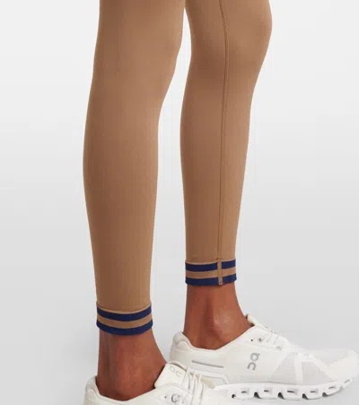 The Upside Form Seamless 25in Midi Pant In Brown