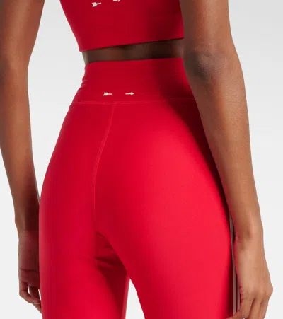 The Upside Oxford 25 In Drawstring Leggings In Red