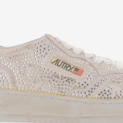 Autry Medalist Low ‘crystal' Sneakers In Multi