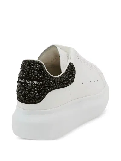 Alexander Mcqueen Leather Sneakers In White