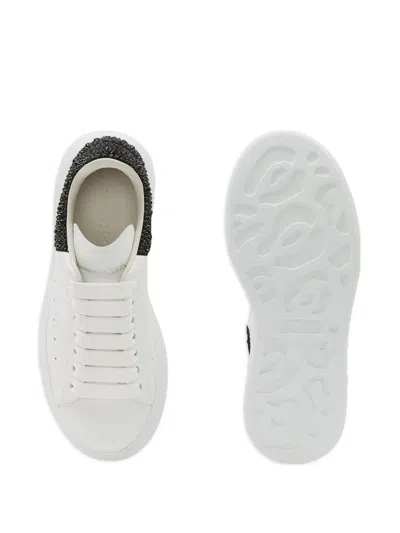 Alexander Mcqueen Leather Sneakers In White