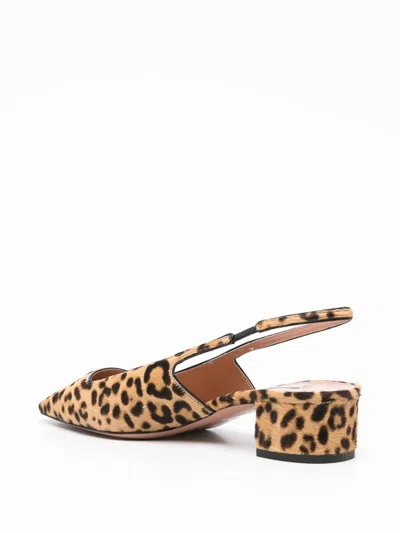 Aquazzura Décolleté New Purist Sling 50 In Multi