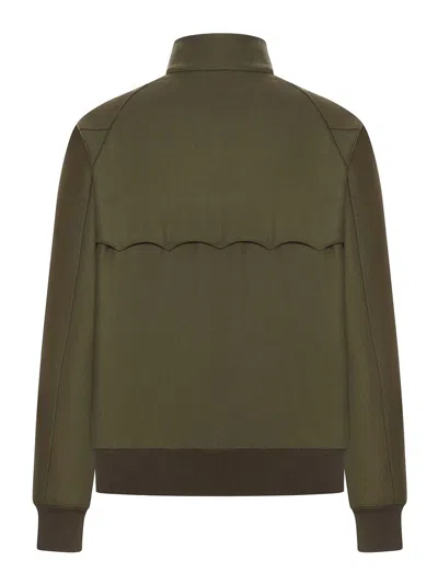 Baracuta Melton G9 Wool Jacket In Green