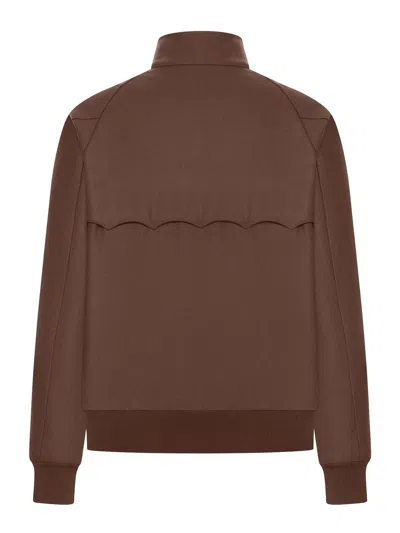 Baracuta Melton G9 Wool Jacket In Black