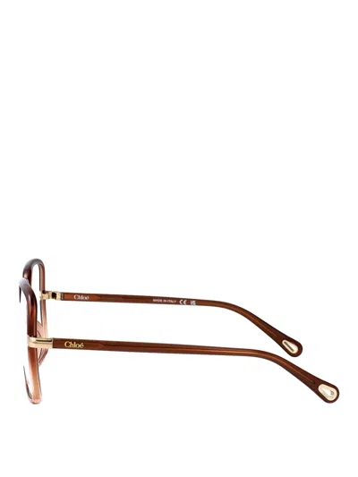 Chloé Glasses In Brown