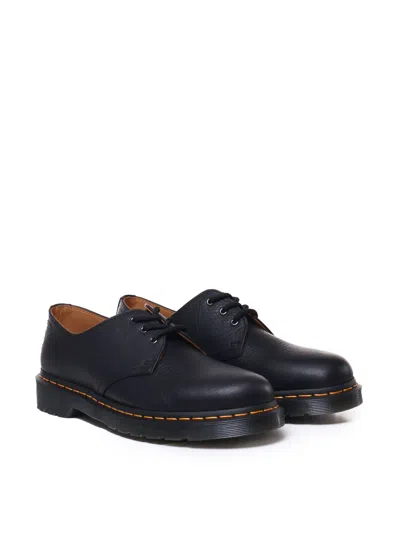 Dr. Martens Leather Oxford 1461 Lace-ups In Black