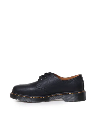 Dr. Martens Leather Oxford 1461 Lace-ups In Black