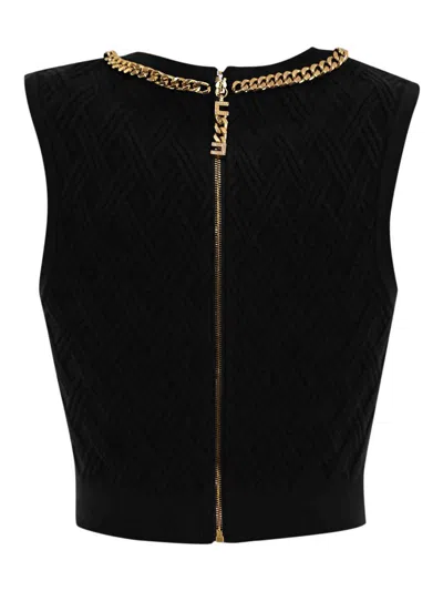 Elisabetta Franchi Top - Negro In Black