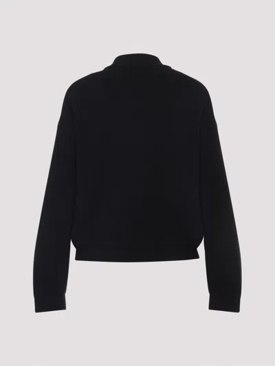 Fabiana Filippi Virgin Wool Jacket In Black