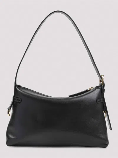 Givenchy Voyou Mini Shoulder Bag In Shiny Leather In Black