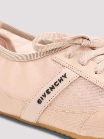 Givenchy Pink Sneaker With Logo Lettering On The Side In Fabric Woman In Pink