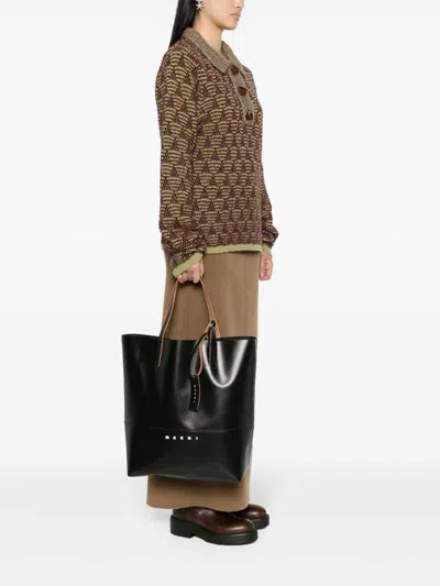 Marni Bum Bag In Black