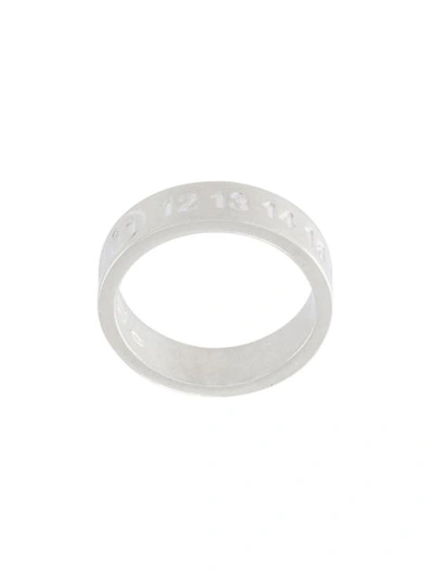 Shop Maison Margiela Logo Band Ring