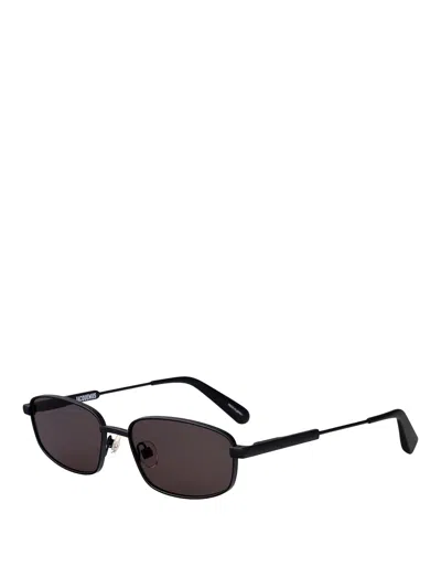 Jacquemus Sera Sunglasses In Black