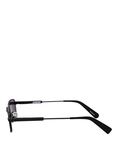 Jacquemus Sera Sunglasses In Black