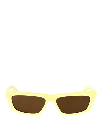 Jacquemus Rectangular Sunglasses In Multi