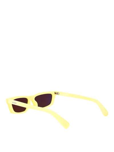 Jacquemus Rectangular Sunglasses In Multi