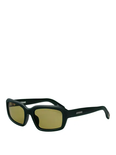 Jacquemus Marino Sunglasses In Black