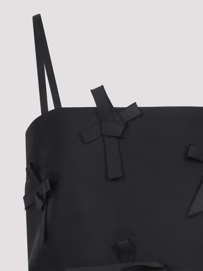 Jil Sander A-line Mini Dress Featuring Spaghetti Straps In Animal Print