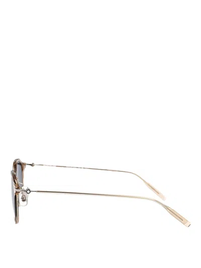 Montblanc Frame Sunglasses In Brown