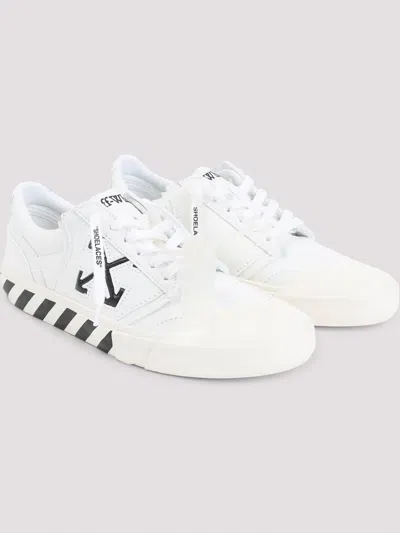 Off-white Low-top Sneakers With Graphic Arrow Detailing In Multi