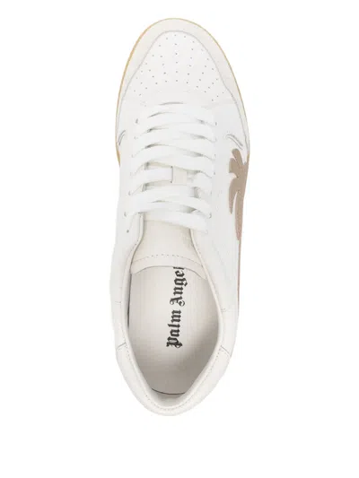 Palm Angels Sneakers Low-top New Palm 1 In Leather In Multi