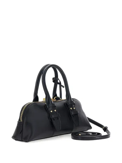 Pinko Small Hand Bag Escape Bag Baguette In Leather In Black