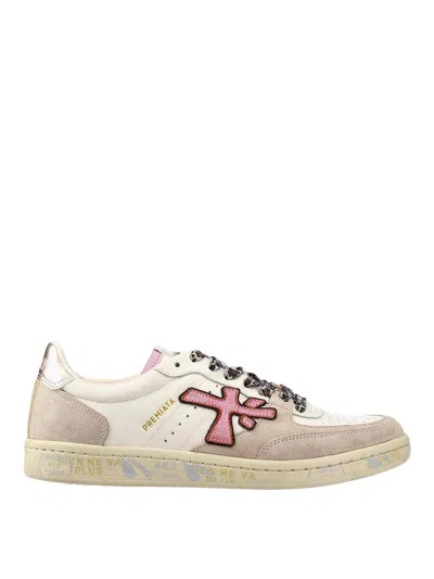 Premiata Sneakers Beige In Neutral