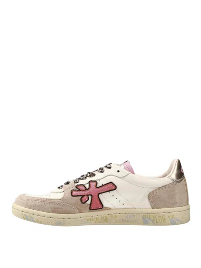 Premiata Sneakers Beige In Neutral