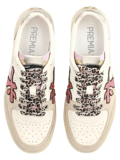 Premiata Sneakers Beige In Neutral